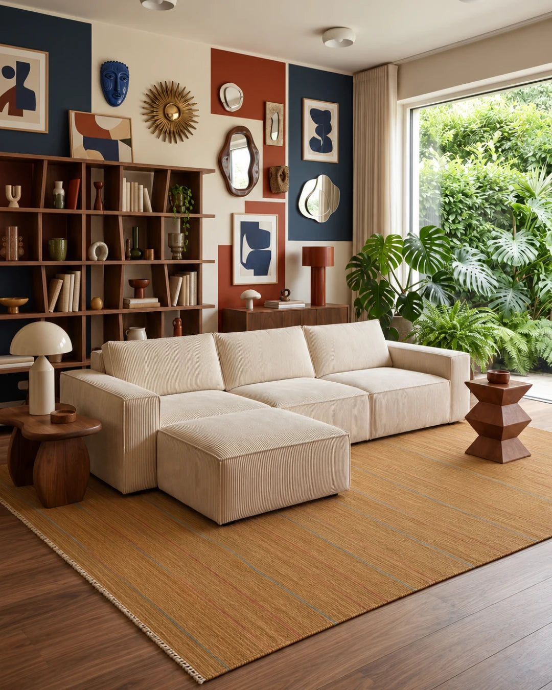 Tapete Kilim Terra Stripe