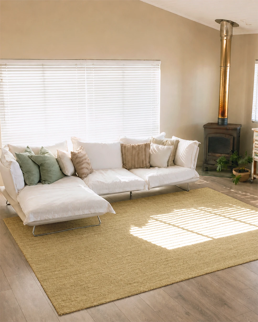 Tapete Sisal Natural Boucle CB