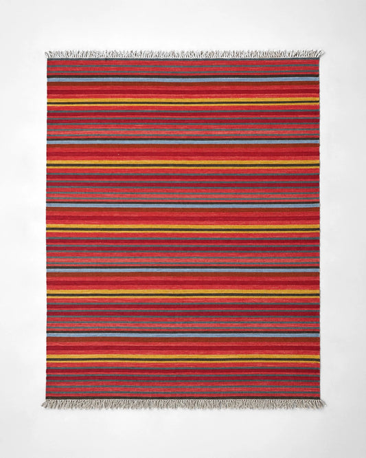 Tapete Kilim Coral Stripe