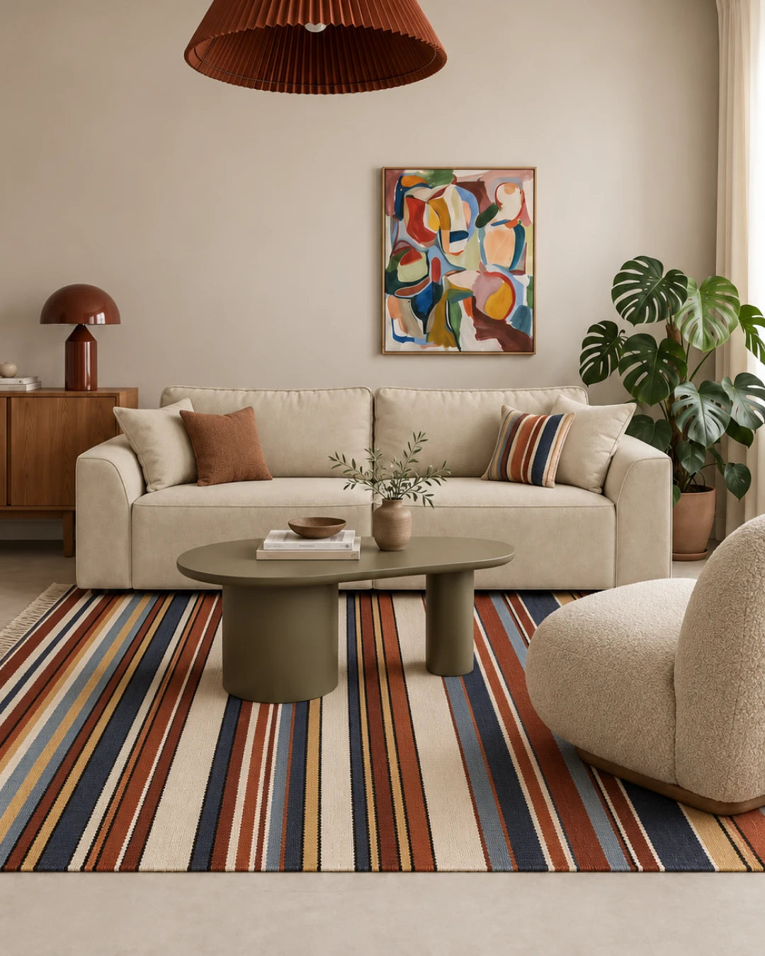 Tapete Kilim Boho Stripe