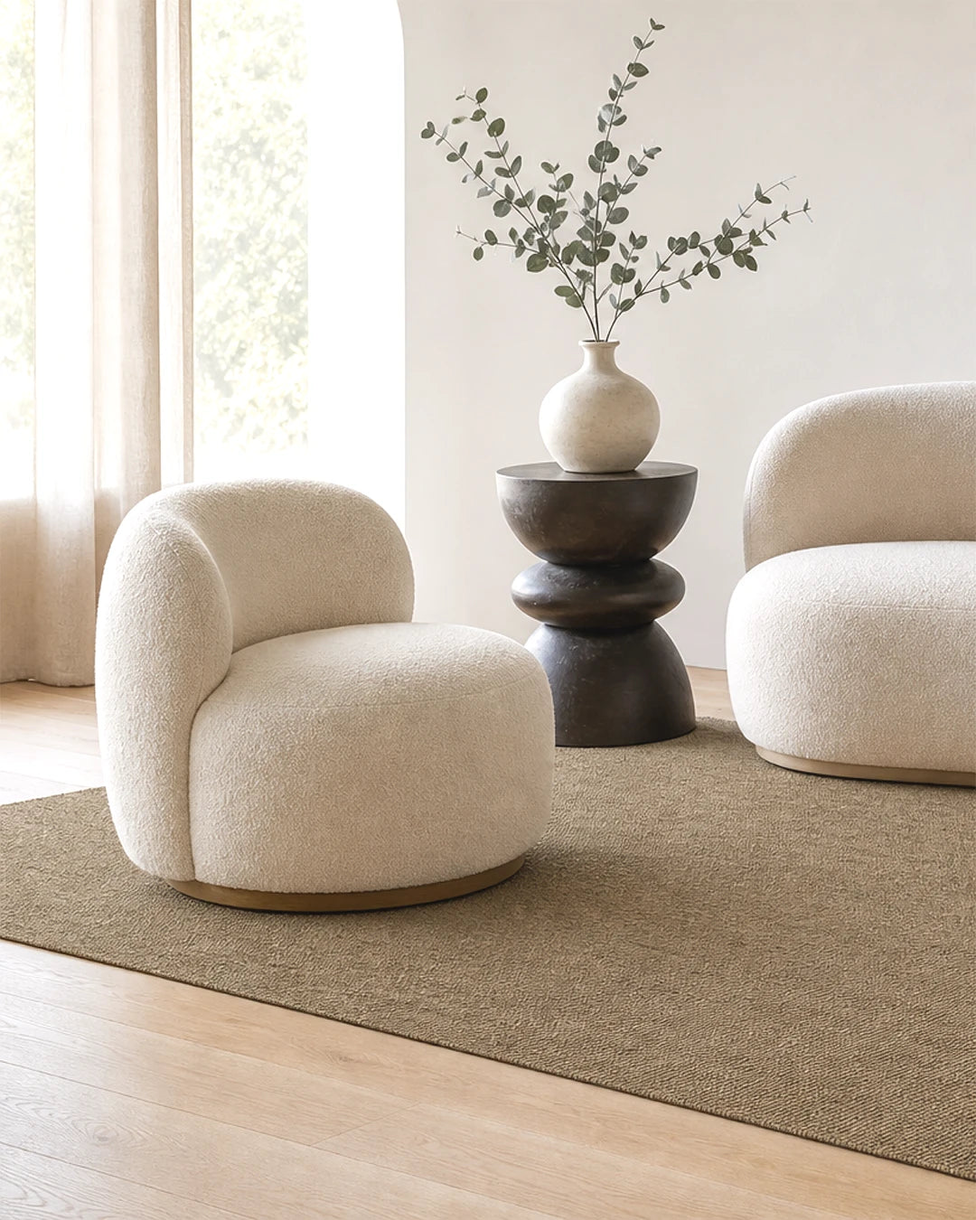 Tapete Sisal Natural Boucle CD