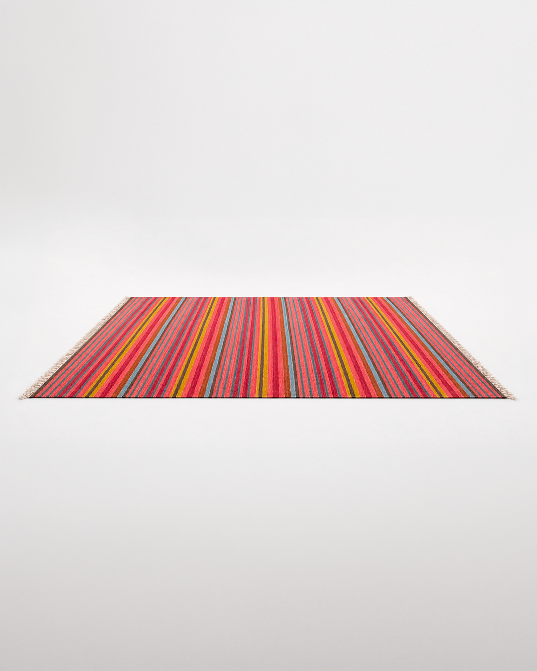 Tapete Kilim Coral Stripe