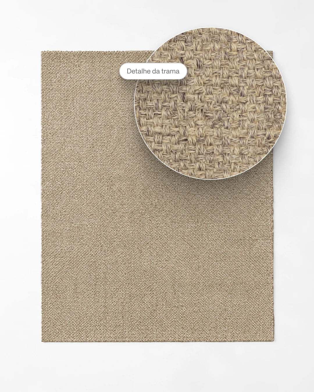 Tapete Sisal Natural Basket