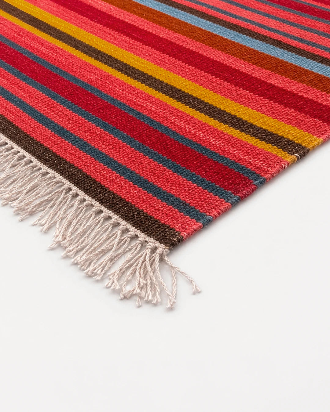 Tapete Kilim Coral Stripe