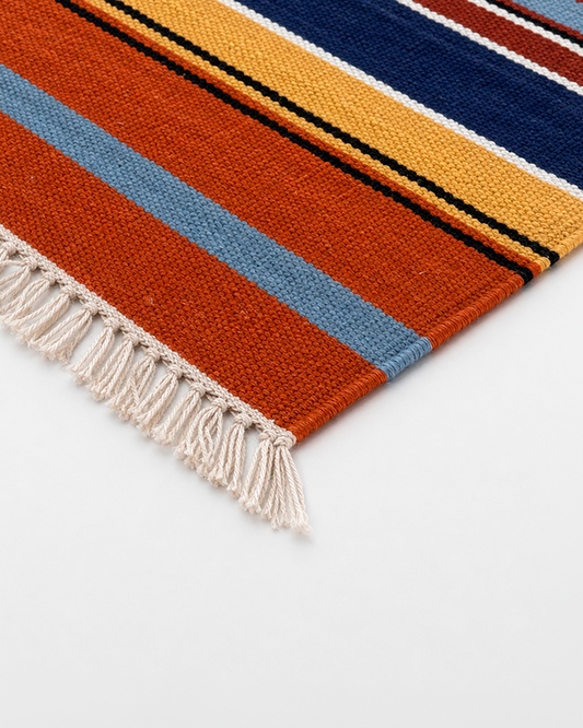 Tapete Kilim Indiano Boho Stripe