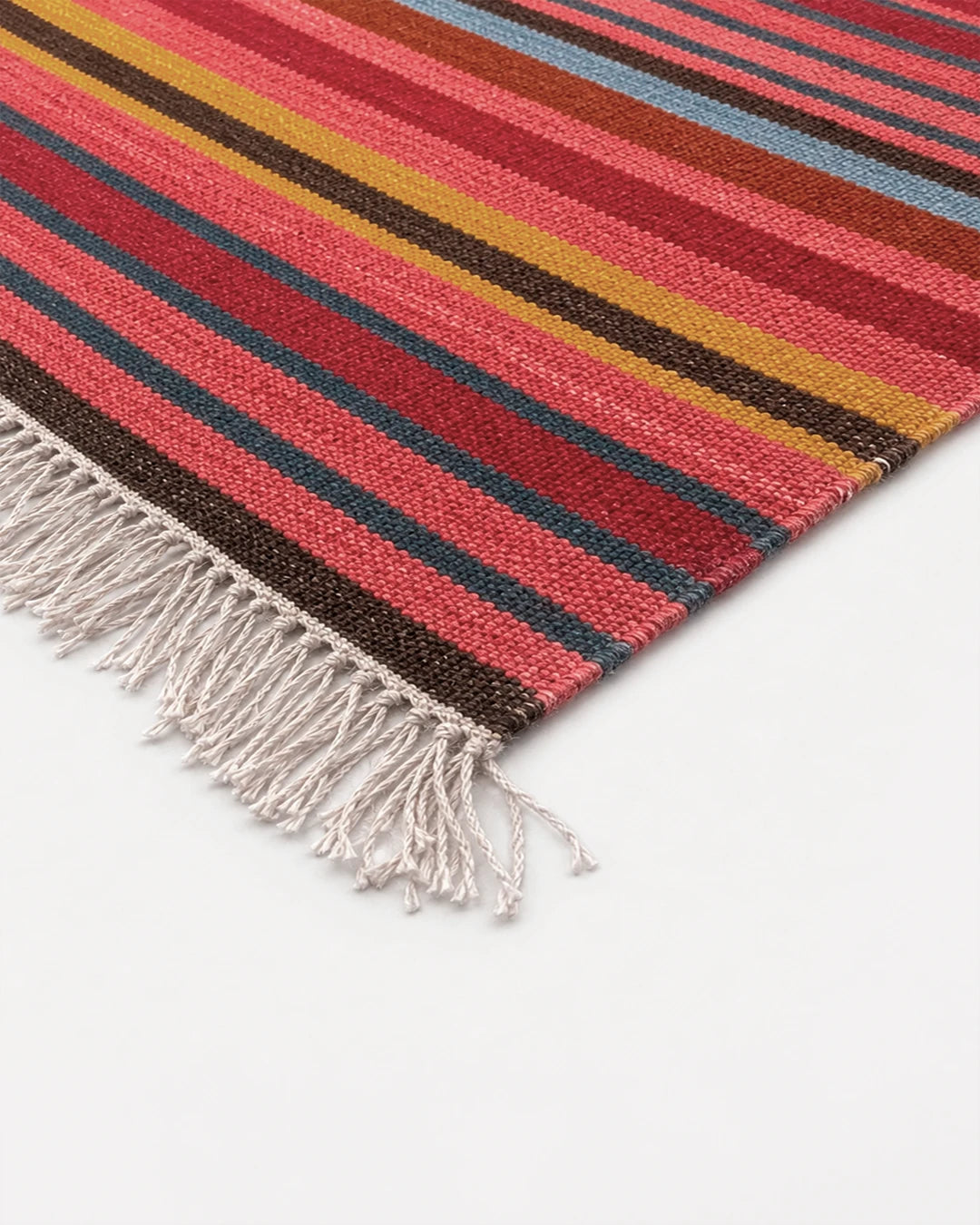 Tapete Kilim Coral Stripe