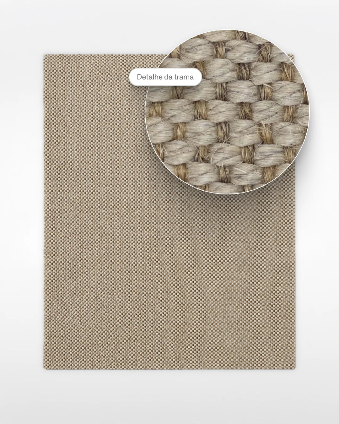 Tapete Sisal Natural Amazonas MHD