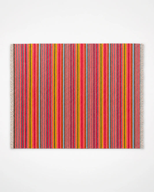 Tapete Kilim Coral Stripe