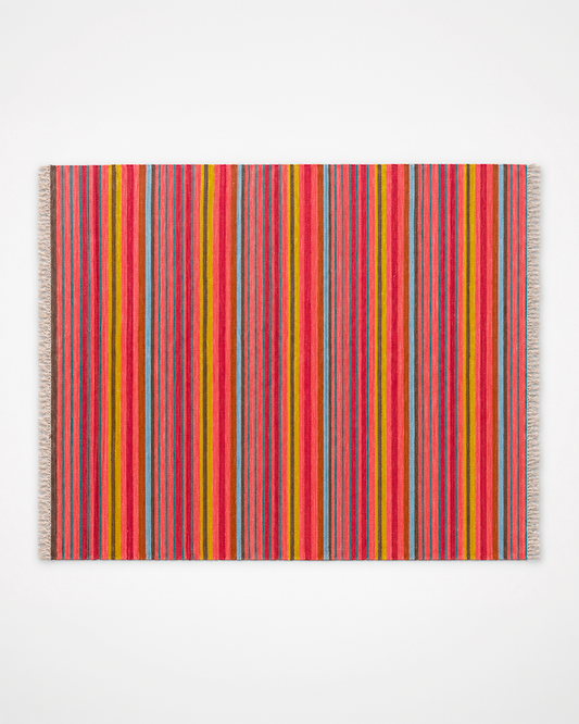 Tapete Kilim Coral Stripe